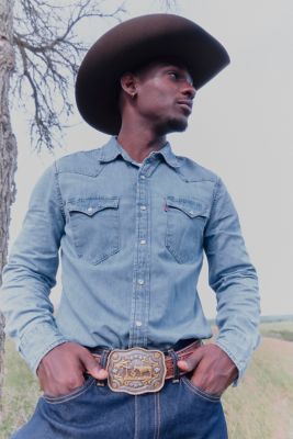 Image showing  Men's Classic Standard Fit Western Shirt