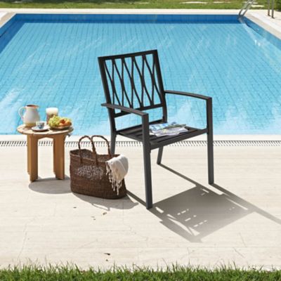 Image showing  Outdoor 4 pc. Patio Chair Set, Powder-Coated Iron Finish