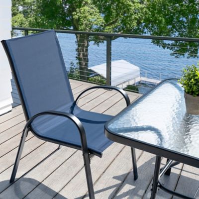 Image showing  5 pc. Outdoor Dining Set with Umbrella Hole