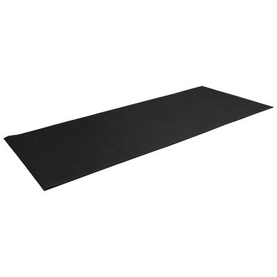 Image showing 6 th Ackland 36 x 60in. Black Rubber Utility Mat, Slip-Resistant, 0.24 in. Thick for Garages, Gyms, Workshops, Stalls and More