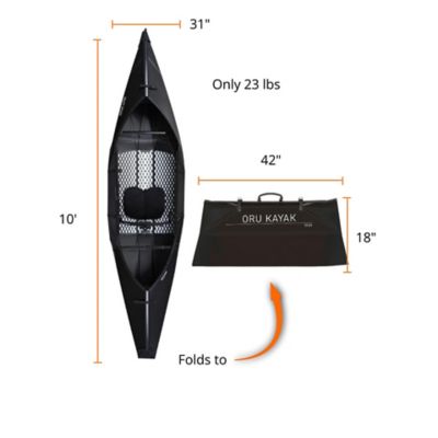 Image showing  9 ft. 8 in. Inlet Sit-In Kayak, Sport Black