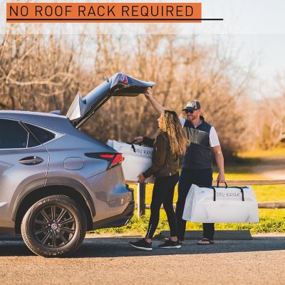 Image showing 6 th Oru Kayak 12 ft. Beach LT Sit-In Kayak, Black