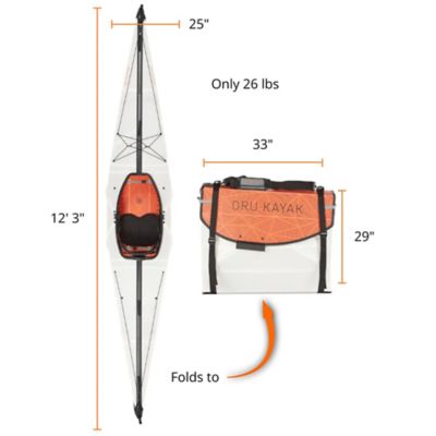 Image showing  12 ft. 3 in. Bay ST Kayak, White