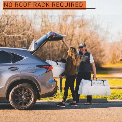 Image showing 5 th Oru Kayak 12 ft. 3 in. Bay ST Sit-Inside Kayak, White