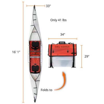 Image showing  16 ft. 1 in. Haven TT Kayak, White