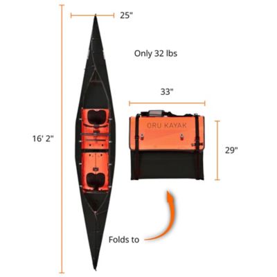 Image showing  16 ft. 1 in. Haven TT Kayak, Black