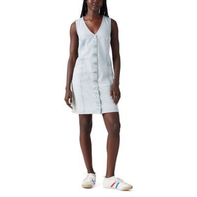 Levi's Women's Vianna Sleeveless Slim Fit Vest Dress