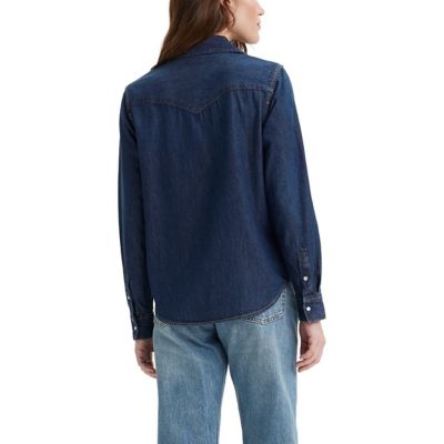 Image showing  Women's The Ultimate Western Long-Sleeve Button-Down Shirt