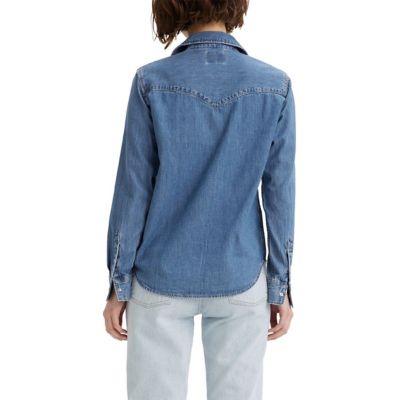 Image showing  Women's The Ultimate Western Long-Sleeve Button-Down Shirt