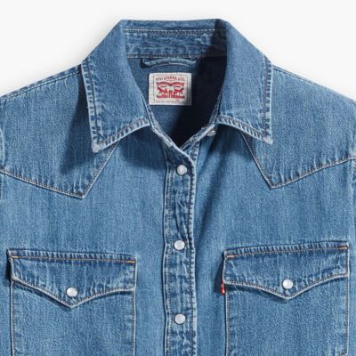 Image showing  Women's The Ultimate Western Long-Sleeve Button-Down Shirt
