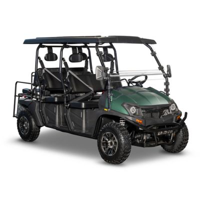 Image showing 6 th Bighorn Explorer 400 Limo 4x4 4WD EFI Gas Cart / Side by Side UTV/ATV, 6 Seater