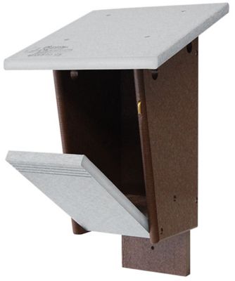 Image showing  Amish Made Recycled Plastic Slant-Front Bluebird House