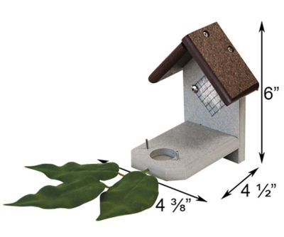 Image showing  Amish Made Recycled Plastic Hummingbird Nest