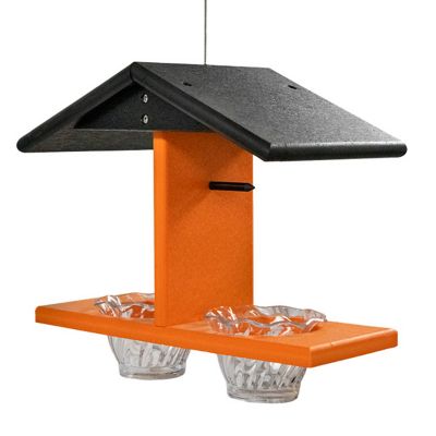 Image showing  Amish Made Recycled Plastic Double Oriole Feeder