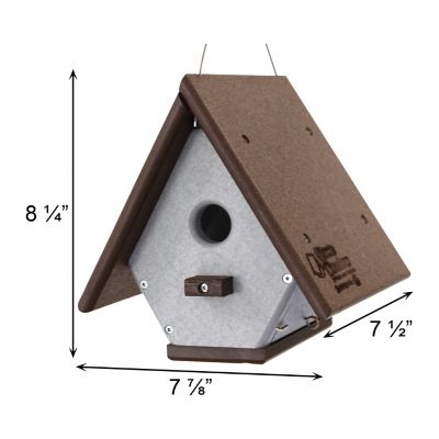 Image showing  Amish Made Recycled Plastic Hanging Wren House