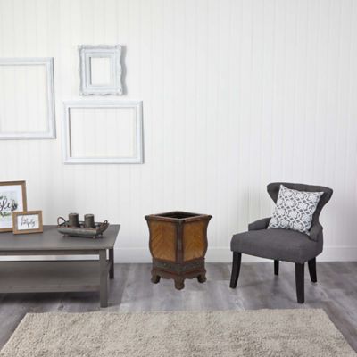 Image showing  Decorative Wood Planters (Set of 2)