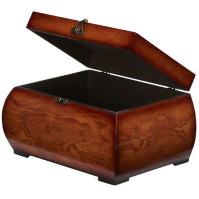 Image showing  Decorative Lacquered Wood Chests (Set of 2)