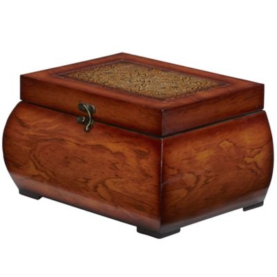 Image showing  Decorative Lacquered Wood Chests (Set of 2)