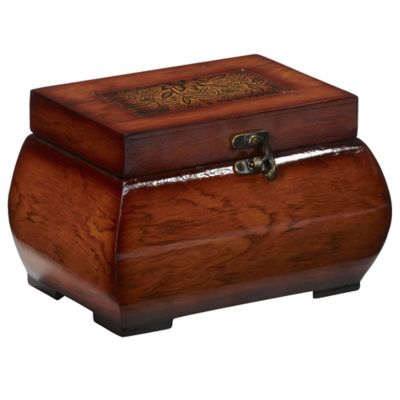 Image showing  Decorative Lacquered Wood Chests (Set of 2)
