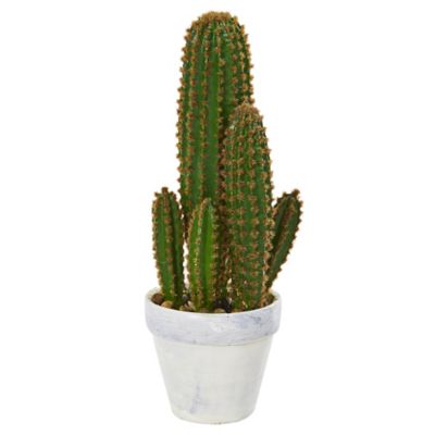 Nearly Natural 1.5 ft. Artificial Cactus Succulent Plant