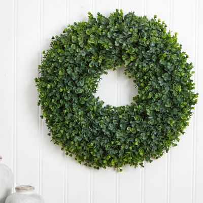 Image showing  25 in. Artificial Eucalyptus Wreath