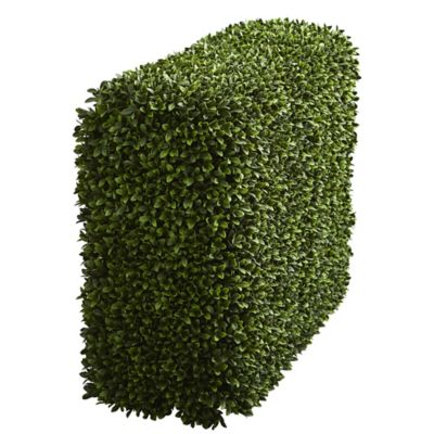 Image showing  41 in. Artificial Boxwood Hedge, Indoor/Outdoor