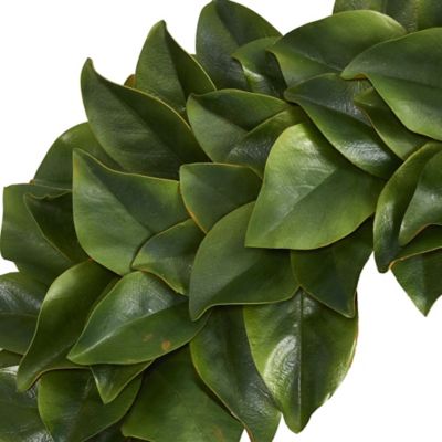 Image showing  30 in. Artificial Magnolia Wreath