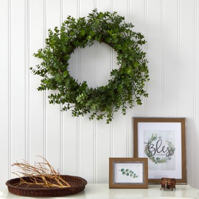 Image showing  24 in. Artificial Eucalyptus Wreath