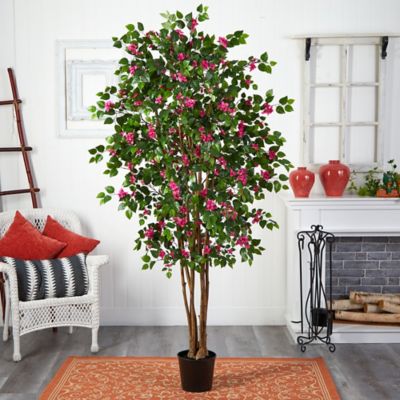 Image showing  6 ft. Artificial Bougainvillea Silk Tree