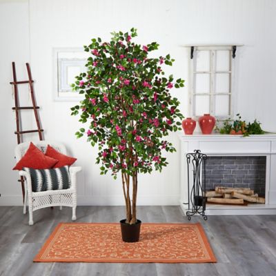 Image showing  6 ft. Artificial Bougainvillea Silk Tree