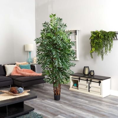 Image showing  7 ft. Artificial Bamboo Palm Silk Tree