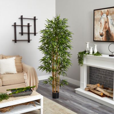 Image showing  75 in. Artificial Bamboo Silk Tree