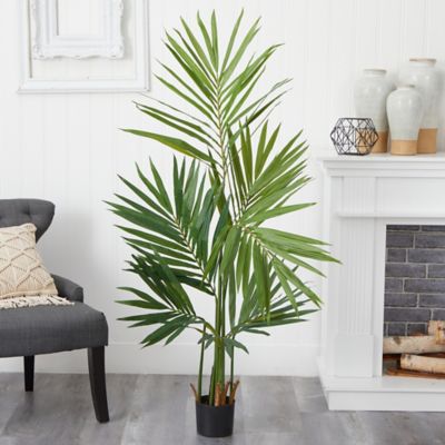 Image showing  5 ft. Artificial Kentia Palm Silk Tree