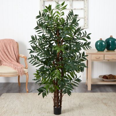 Image showing  5 ft. Artificial Bamboo Palm Silk Tree