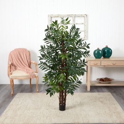 Image showing  5 ft. Artificial Bamboo Palm Silk Tree