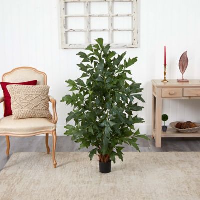 Image showing  4.5 ft. Artificial Fishtail Palm Silk Tree