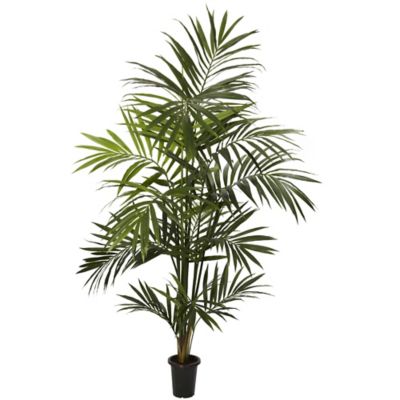 Nearly Natural 7 ft. Kentia Palm Silk Tree, 5335