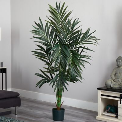 Image showing 1 th Nearly Natural 6 ft. Artificial Kentia Palm Silk Tree