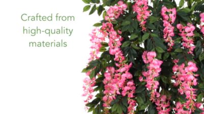 Image showing  6.5 ft. Artificial Wisteria Silk Tree