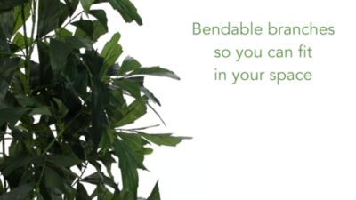 Image showing  6 ft. Artificial Fishtail Palm Tree