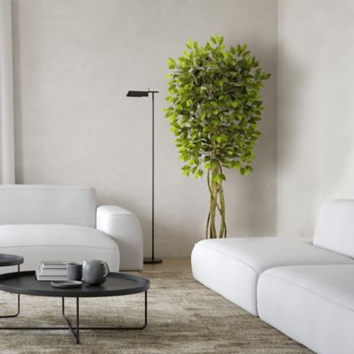 Image showing  5.5 ft. Artificial Ficus Tree, UV Resistant, Indoor/Outdoor