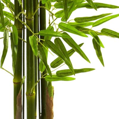 Image showing  4 ft. Artificial Bamboo Tree, UV Resistant, Indoor/Outdoor