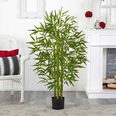 Image showing  4 ft. Artificial Bamboo Tree, UV Resistant, Indoor/Outdoor