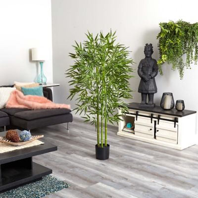Image showing  5 ft. Artificial Bamboo Tree, UV Resistant, Indoor/Outdoor