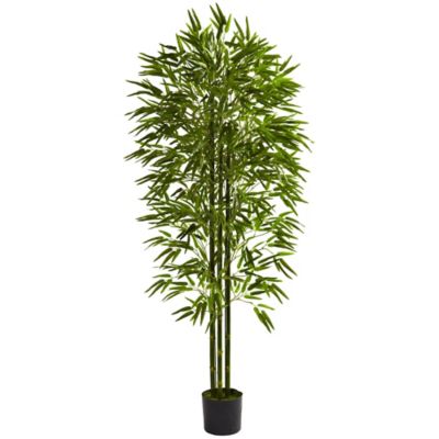 Nearly Natural 6 ft. Artificial Bamboo Tree, UV Resistant, Indoor/Outdoor