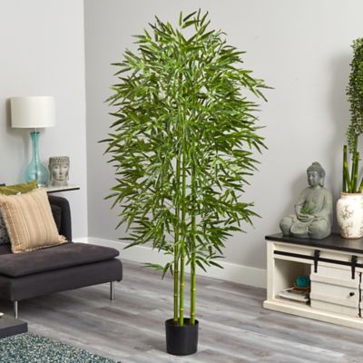 Image showing  6 ft. Artificial Bamboo Tree, UV Resistant, Indoor/Outdoor