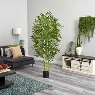 Image showing  6 ft. Artificial Bamboo Tree, UV Resistant, Indoor/Outdoor