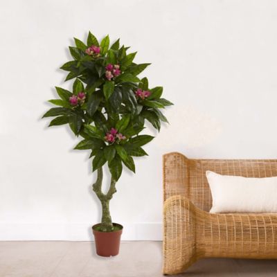 Image showing  5 ft. Artificial Plumeria Tree, UV Resistant, Indoor/Outdoor
