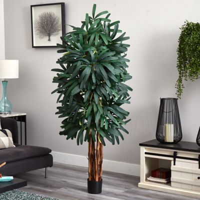 Image showing  6 ft. Artificial Raphis Palm Tree