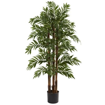 Nearly Natural 4 ft. Artificial Parlour Palm Tree